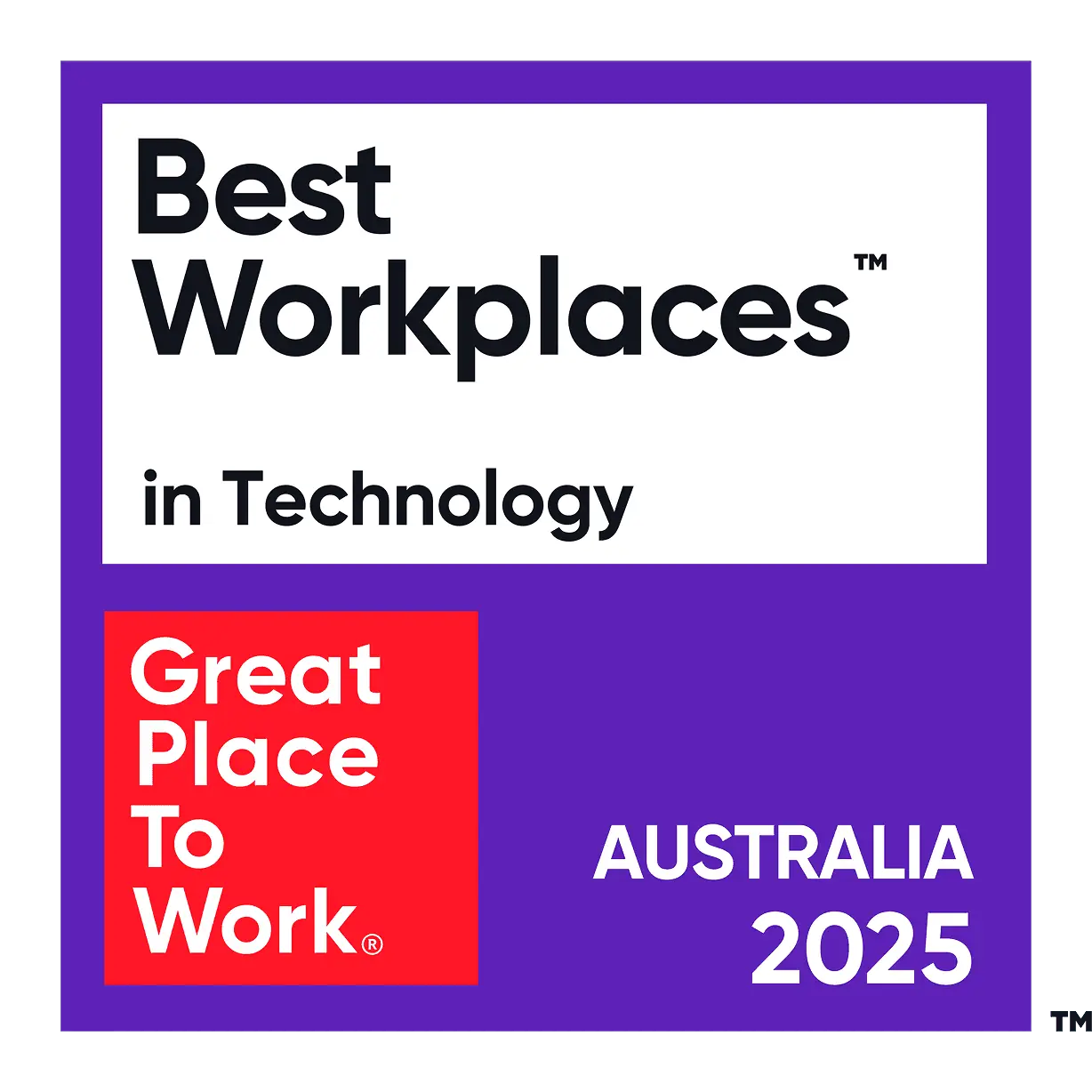 Great Place To Work Australia 2025